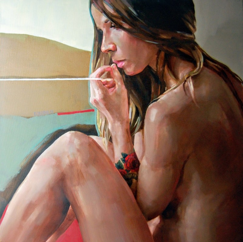 Russian beauty Marina Naked on Lake