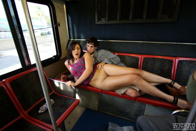 Naked Japanese women in transport