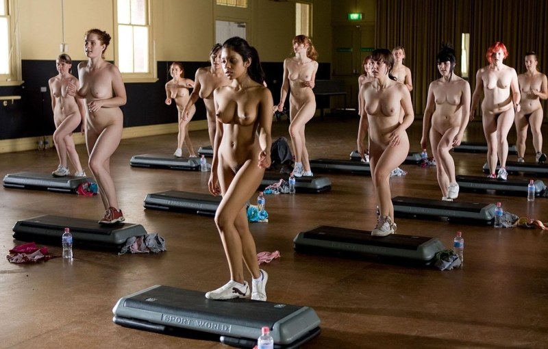 Naked students Fitness