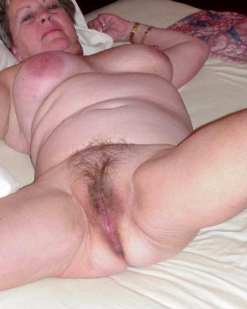 Old grandmothers sleep without panties