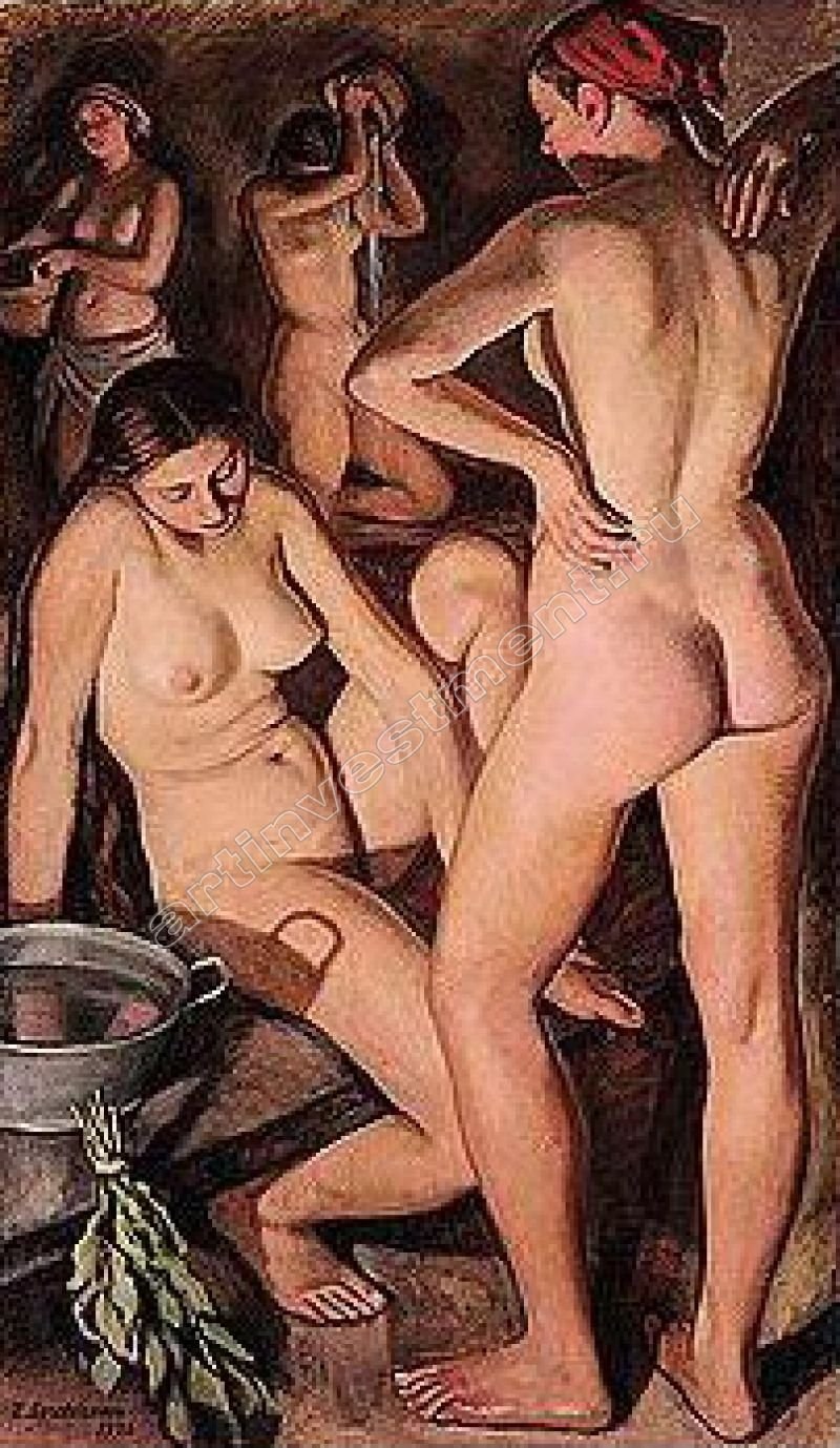 Ancient pornographic painting