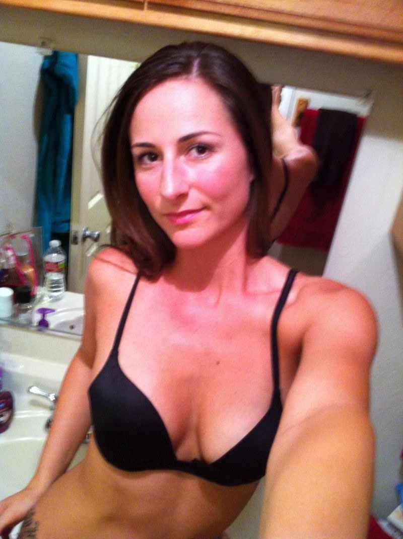 Private naked wife with a passport