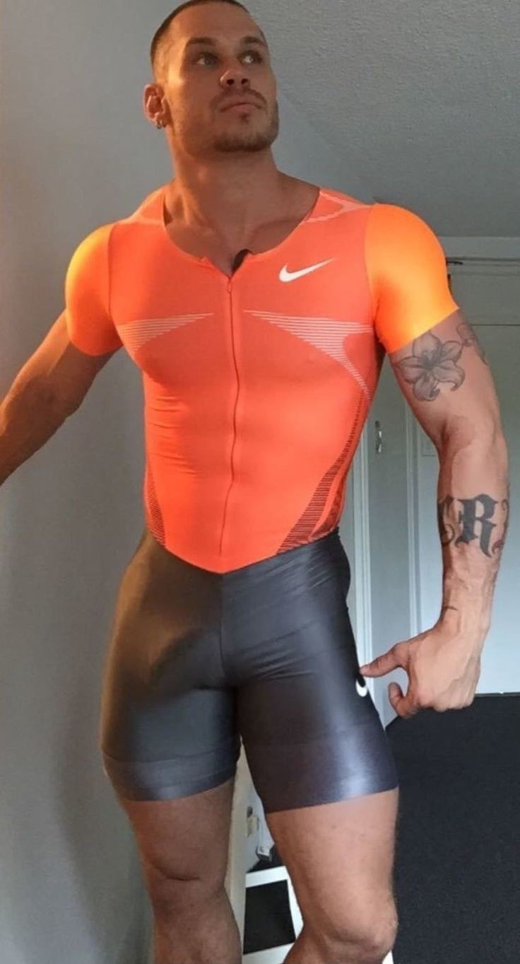 Bear muscle man hidden camera