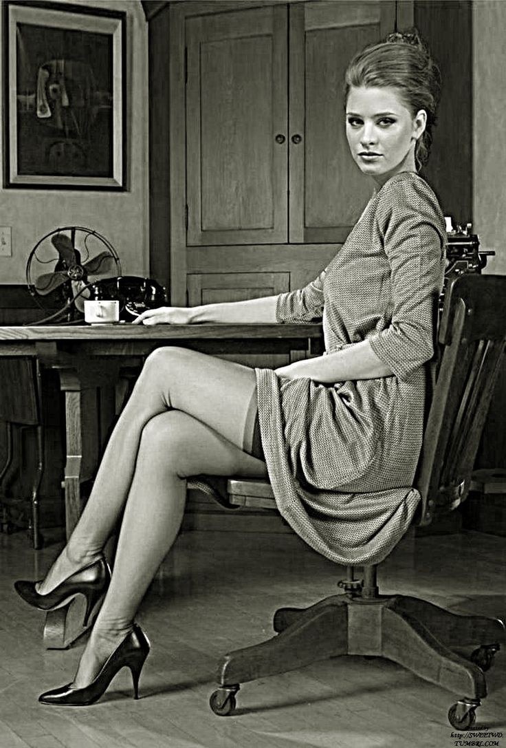 Nylon stockings retro