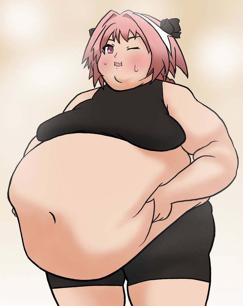 Chubby Belly Anime Weight Gain