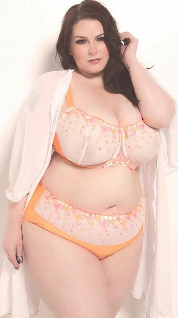 Old women with a big bust