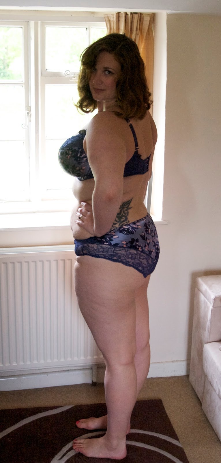 Fat old women in bras