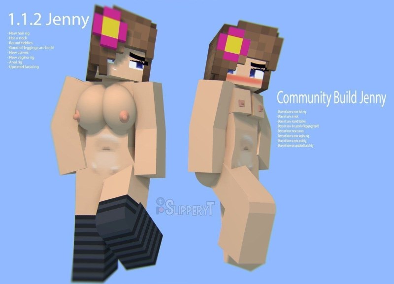Naked Jenny Minecraft