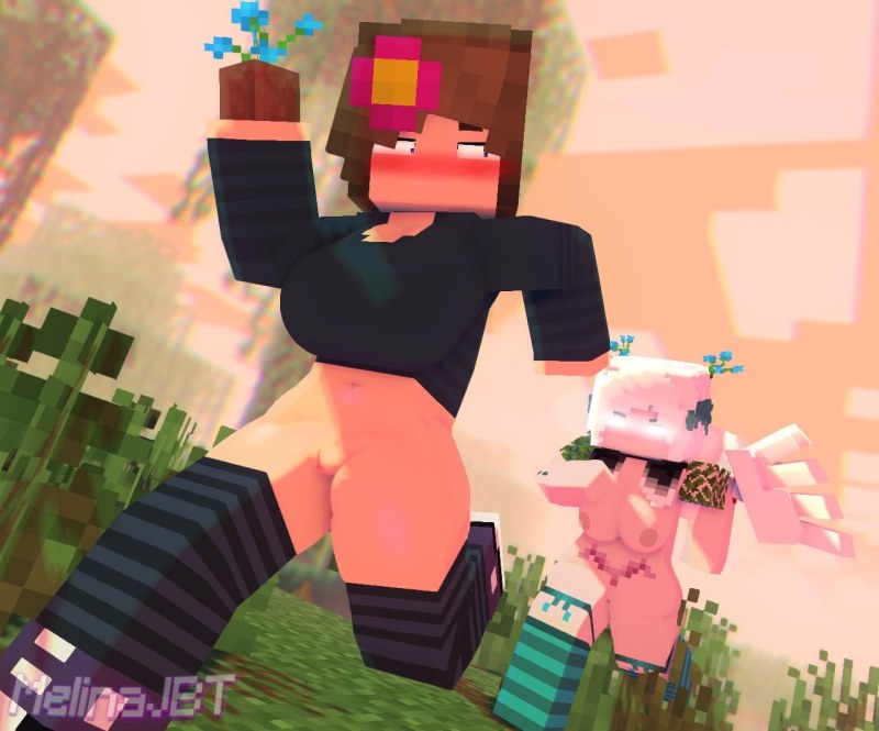 Minecraft Hentai Jenny and Cryper