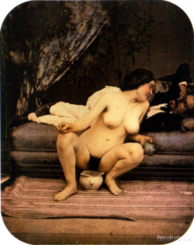 Naked women in a women's bath