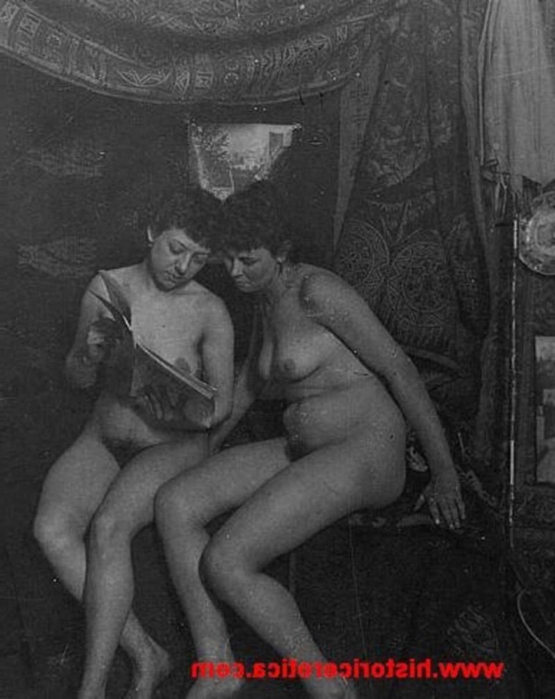 Naked women in a brothel
