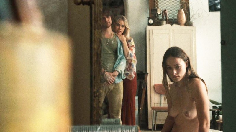 Olivia Wilde naked in the cinema