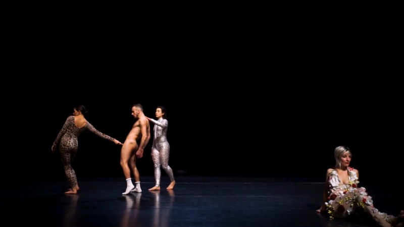 Naked magician Martinez