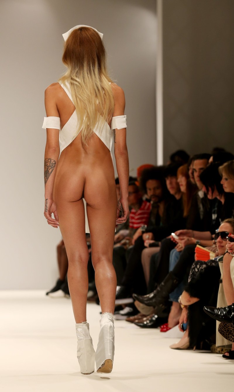 Show of erotic linen
