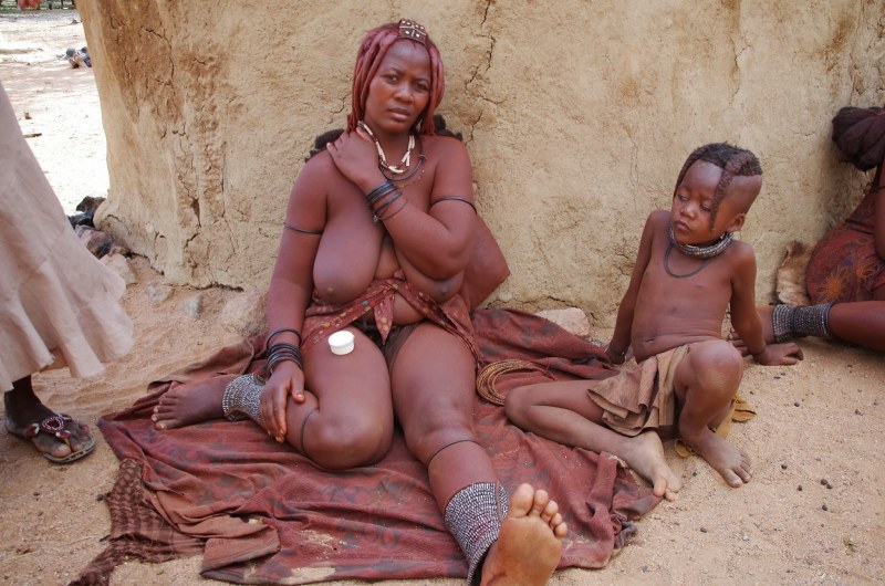 African tribe Khimba Naked