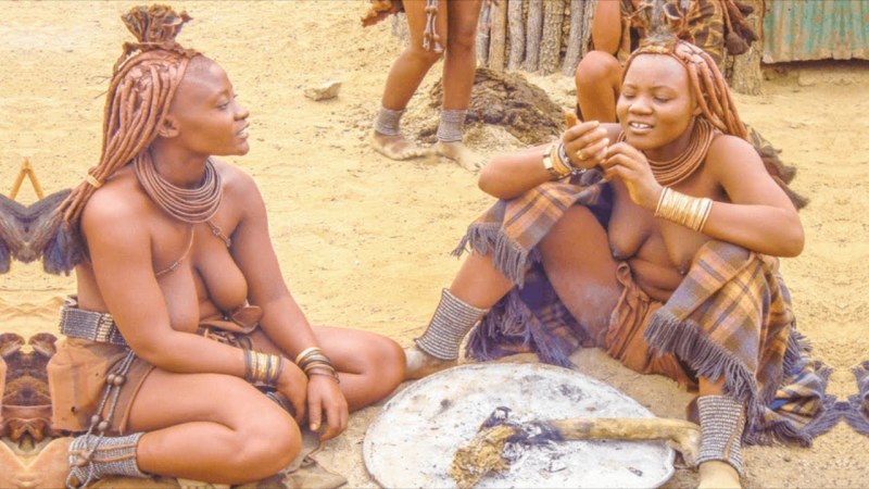 Khimba tribe in Namibia naked women