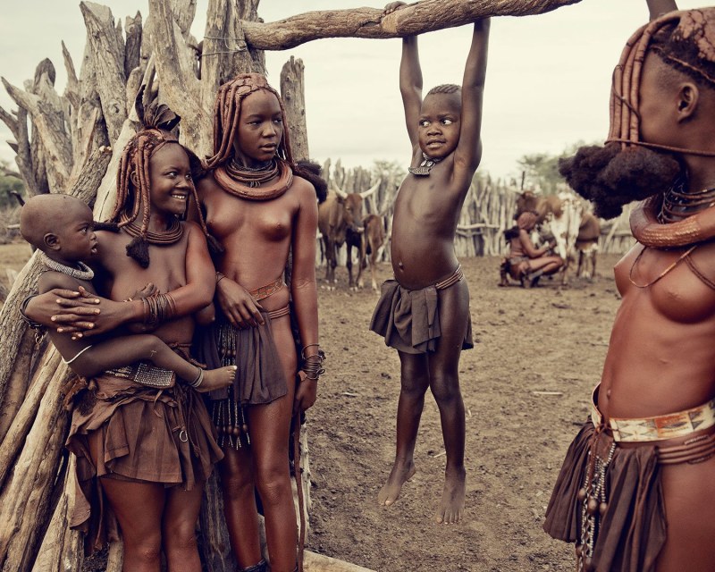 Khimba tribe in Namibia naked women
