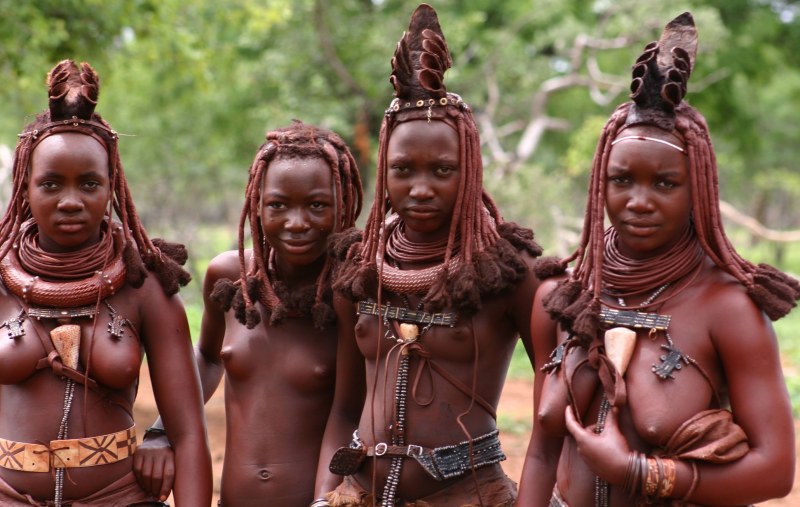 Khimba tribe naked