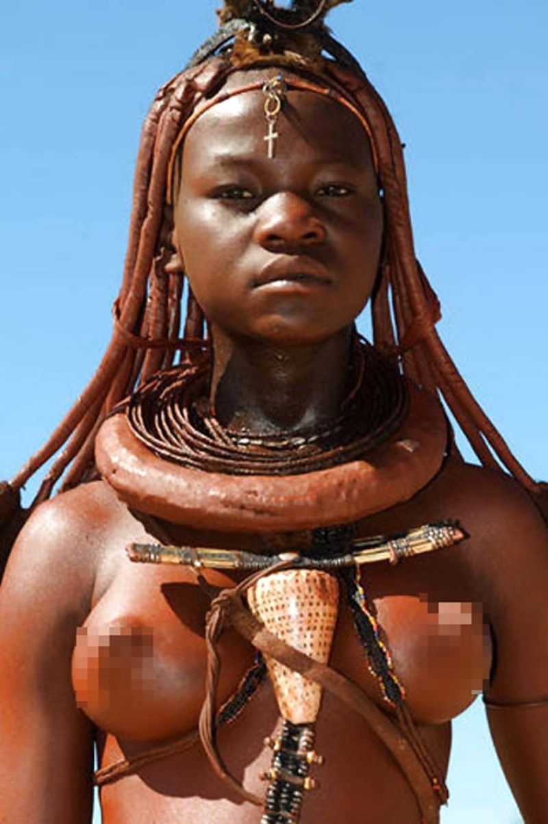 Naked women of wild tribes
