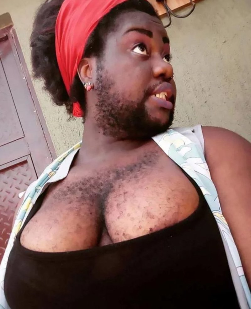 Black hairy women