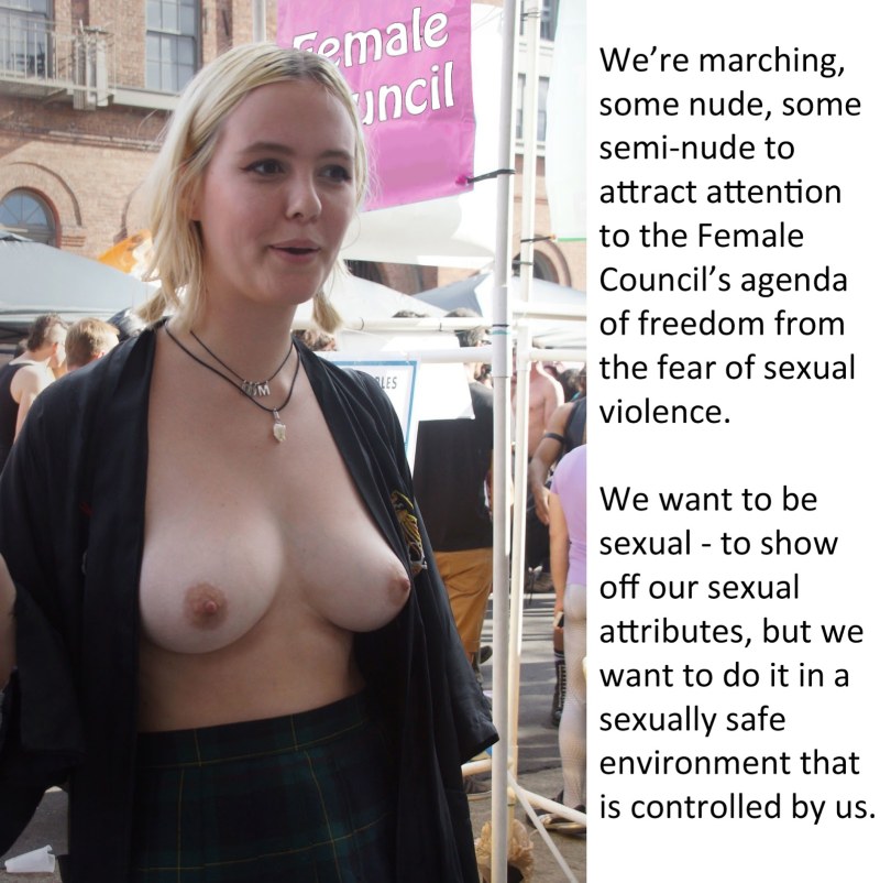 Wife in public in erro dress