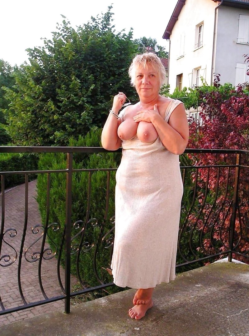 Granny Mastra on the street