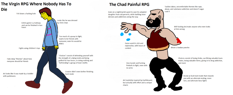 Virgin Undertale vs Chad