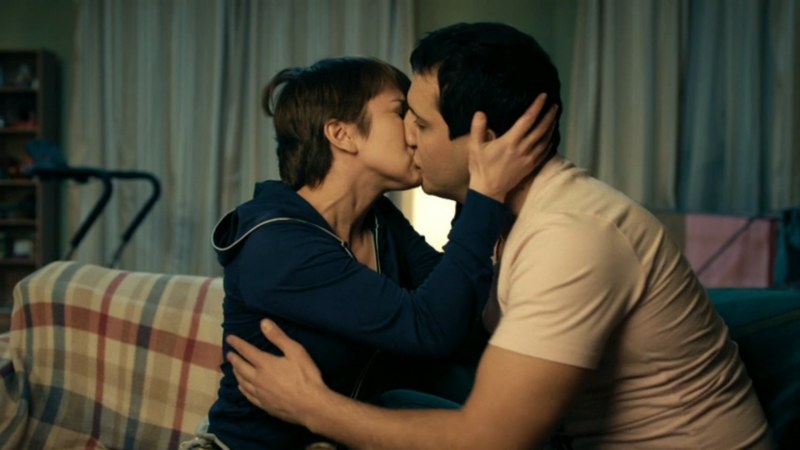 Anna Mikhalkova in underwear in the film