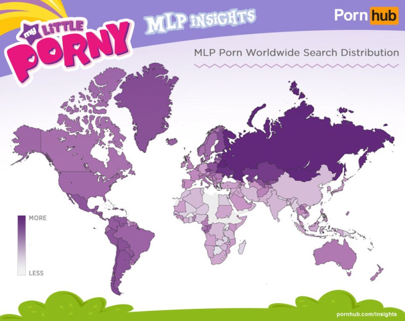 World Pornhab Map