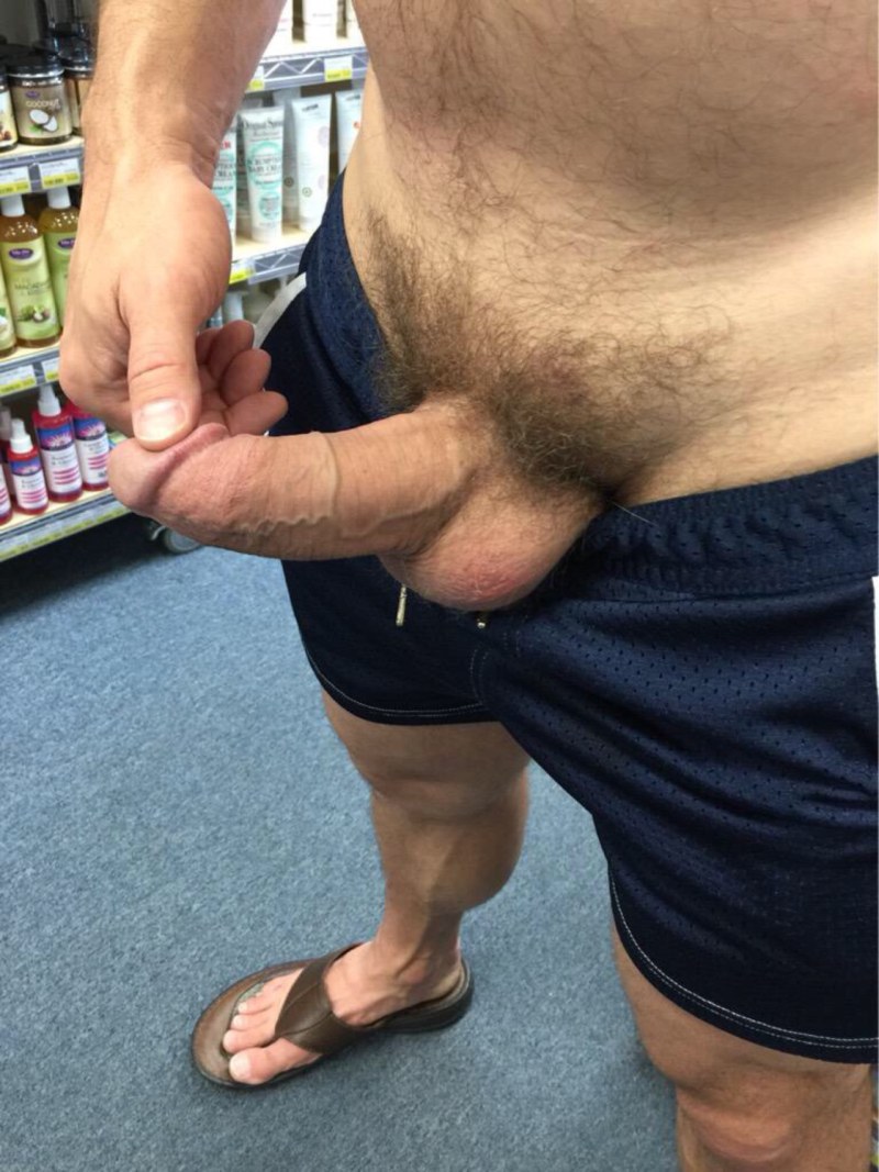 A guy with a tattoo and a big dick