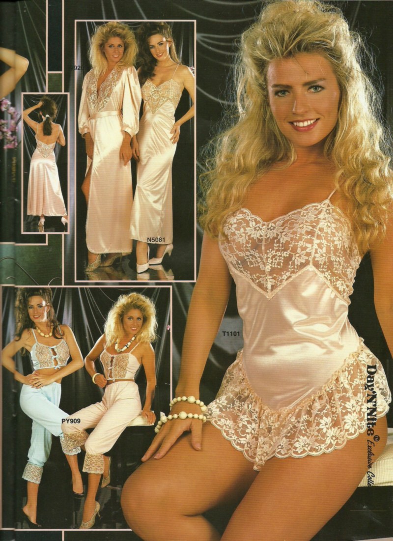 Vintage Lingerie Catalogue 80s