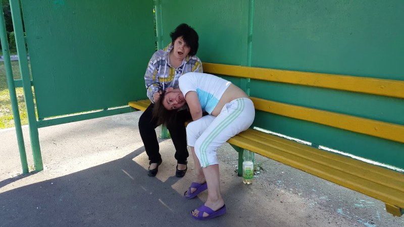 Fucking Russian women in the forest