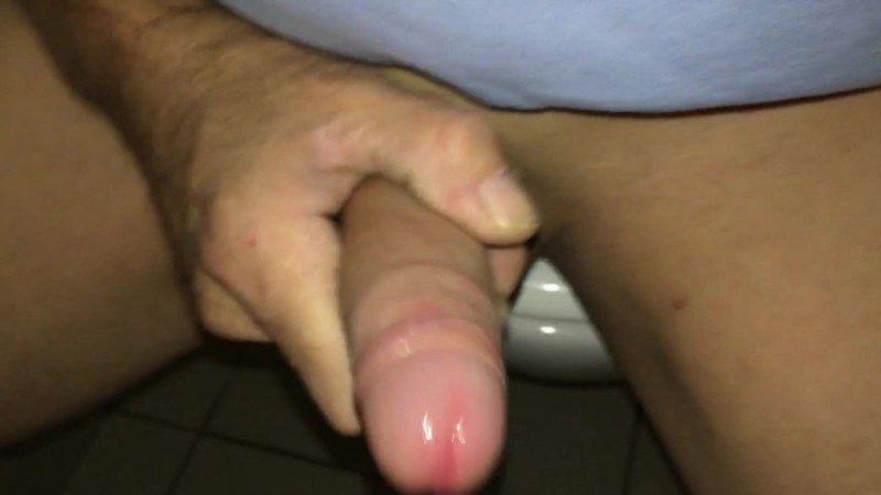 Fat men with a naked member