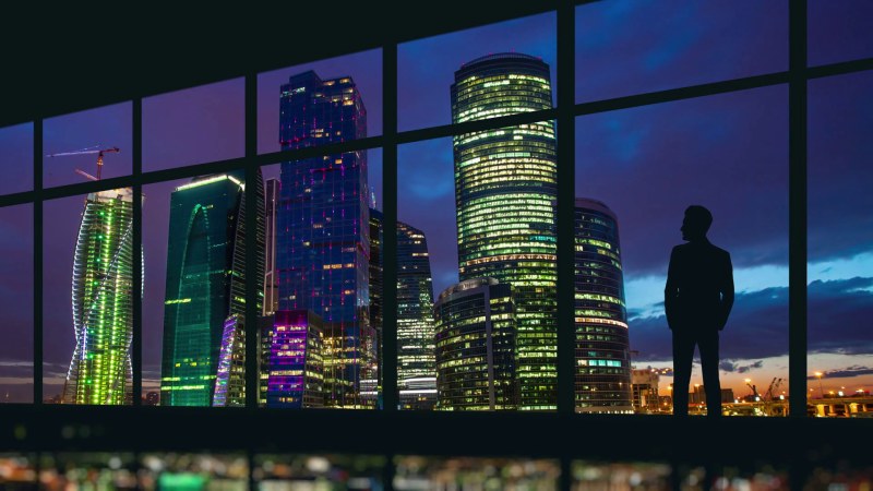 New York Manhattan View from the window