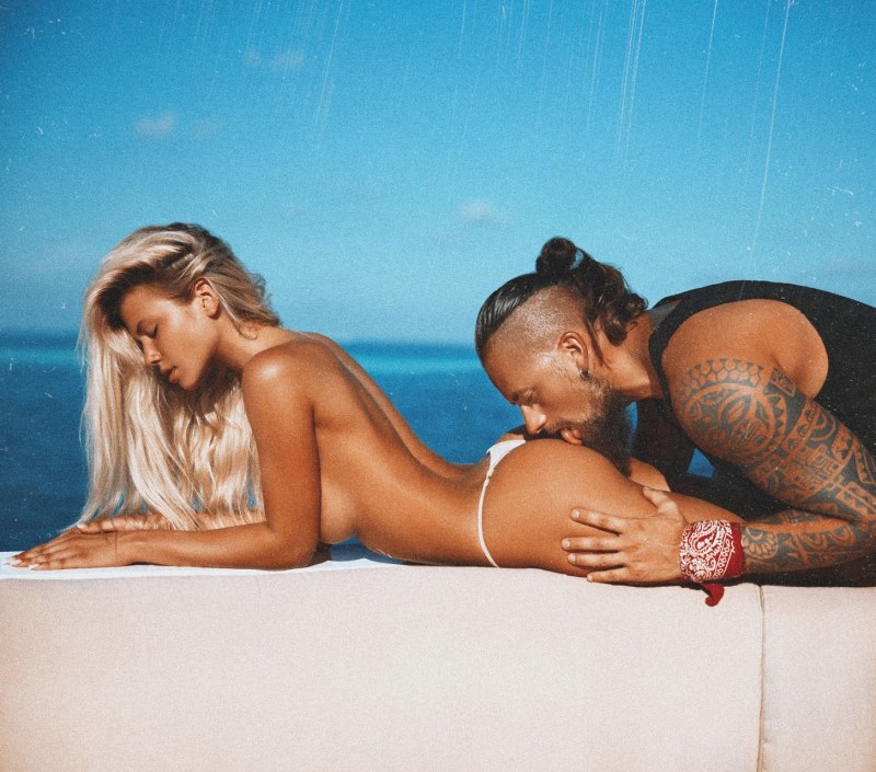 Natalia Vysochanskaya in a swimsuit