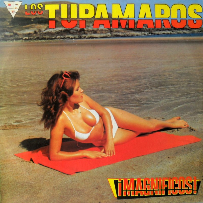 Bikini girls on the covers of records