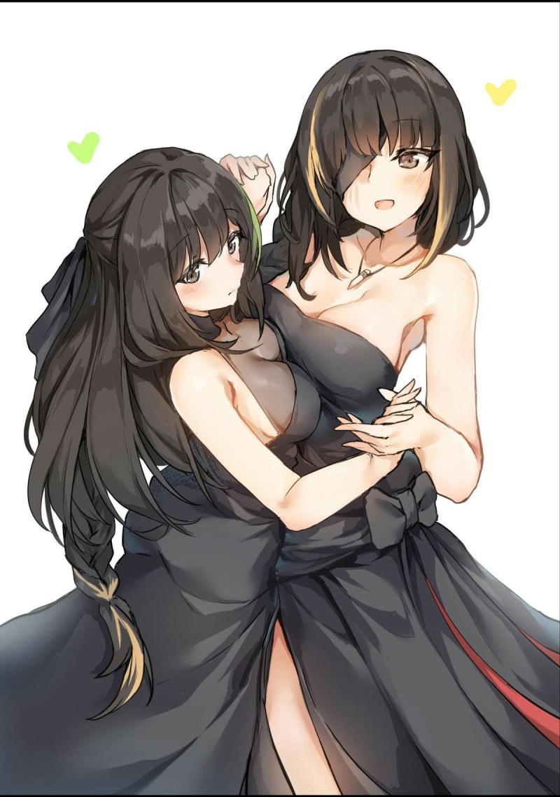 Wallpaper drawn girls