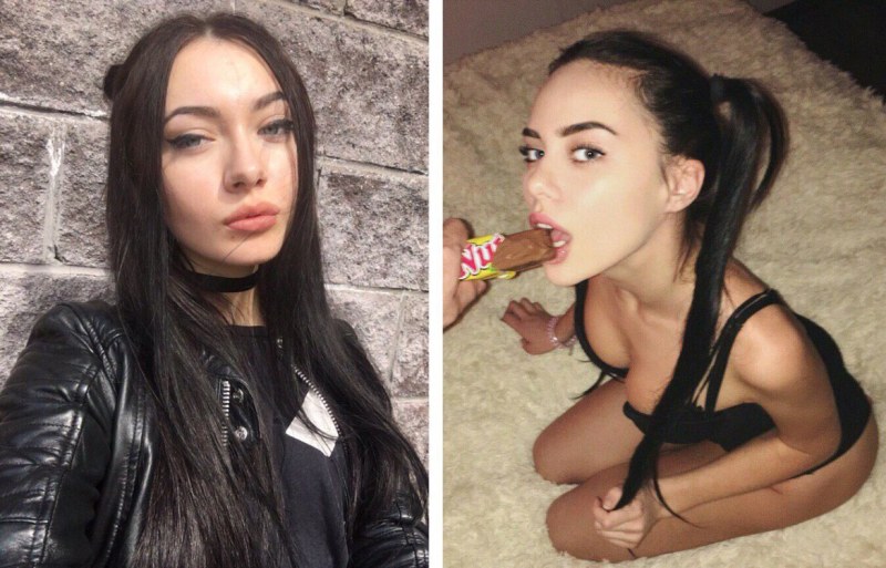 Sveta Solar in a swimsuit