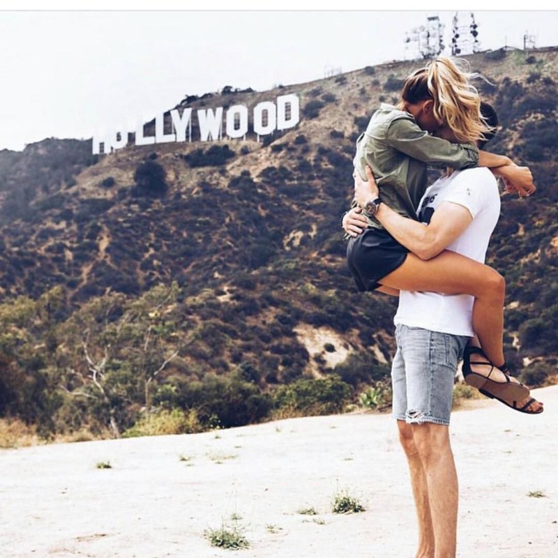 Beautiful brunette in two trunks