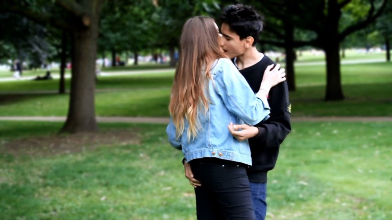 Arina Andrews and Katie Hill before surgery
