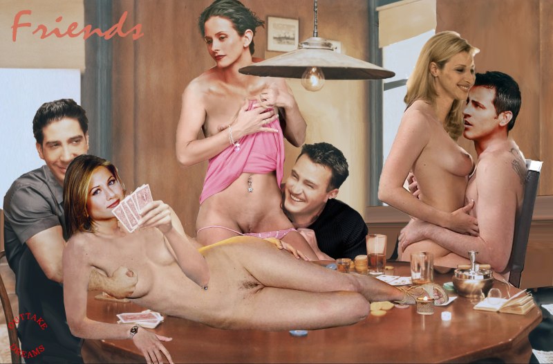 Naked fakes of the series Friends