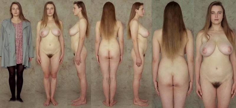 Third -sized naked boobs