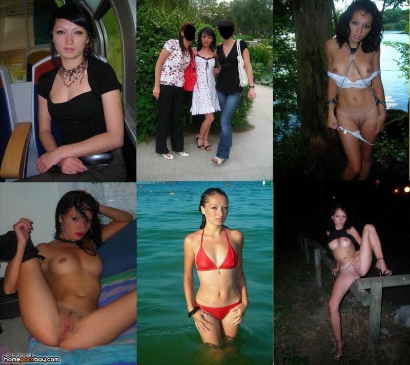 Granny Dress and Undress in clothes and without