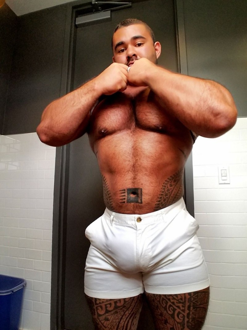 Male Muscle Bulge