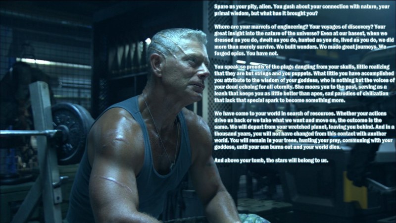 Animated character for presentation