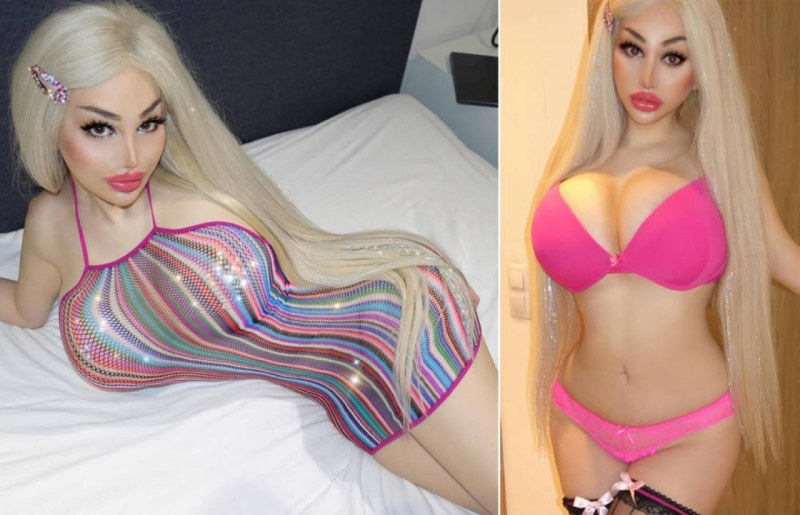 Hungarian fashion model Barbara Luna Sipos