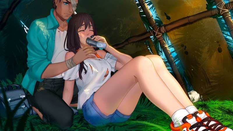 Women's and men's legs in the car