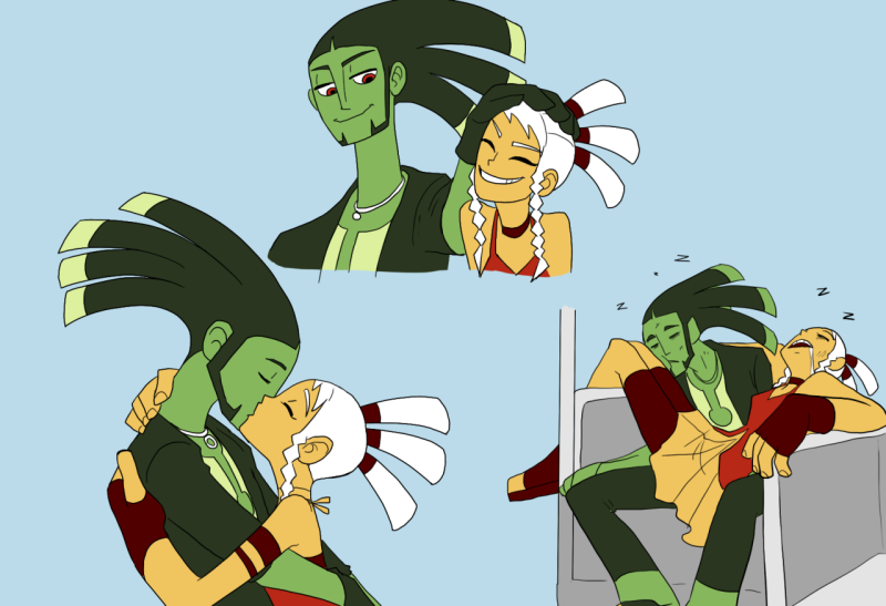 The simulator of a woman