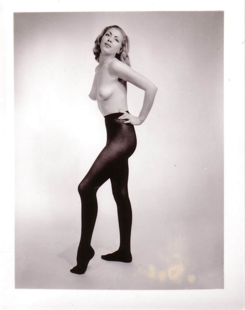Retro pornography in stockings
