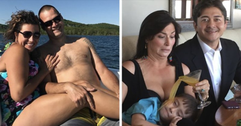 Women's butt in the store